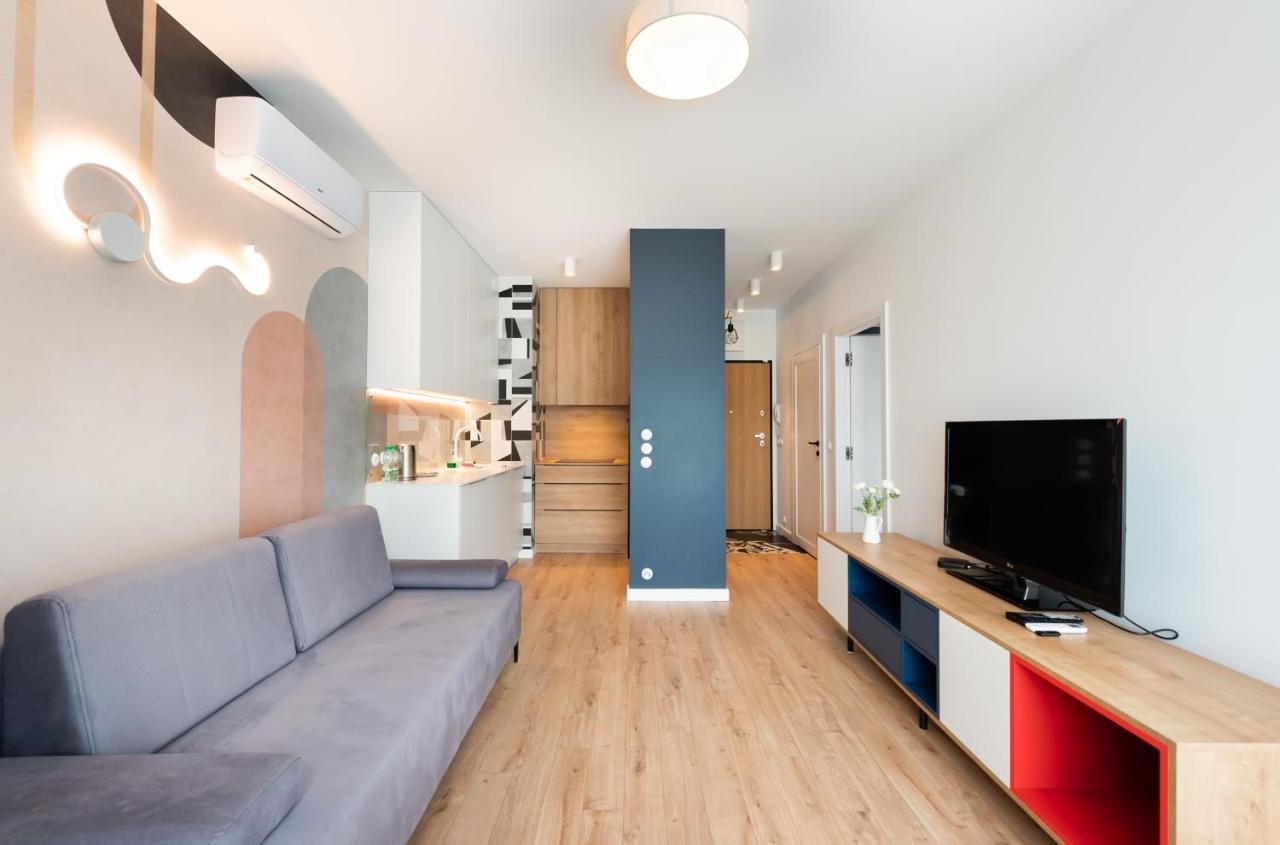 Postepu Comfort Apartment وارسو المظهر الخارجي الصورة